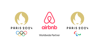 Airbnb - Paris Olympics 2024 logo